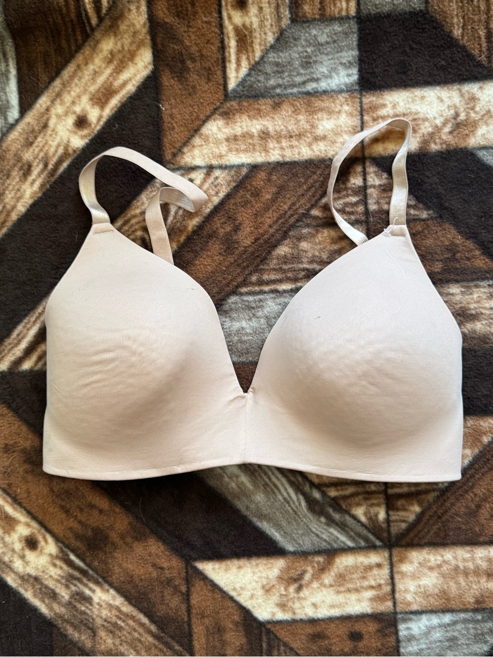 H&M Light Nude Seamless Molded T-Shirt Bra